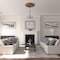 Ekena Millwork Oslo Ceiling Medallion (Fits Canopies up to 7 5/8"), 38 3/8"OD x 2 7/8"P, Polished Copper CM38OSPOS - alternate 3